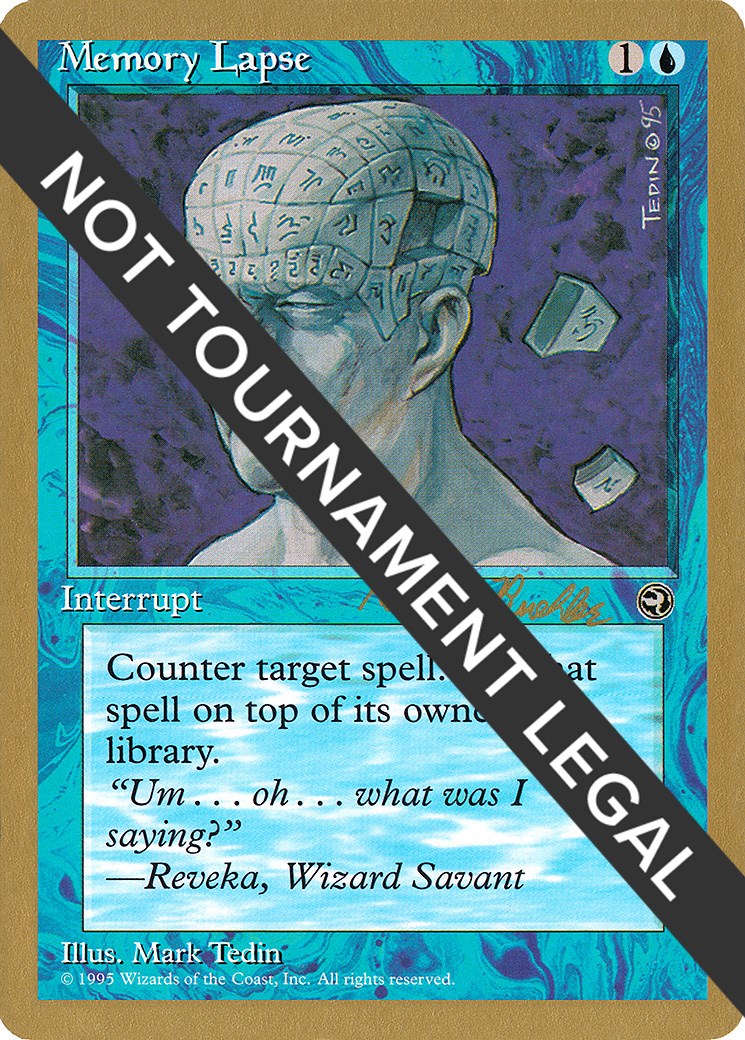 Memory Lapse - 1998 Randy Buehler (HML)