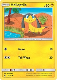 Helioptile - SM - Forbidden Light - 37/131