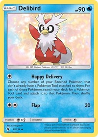 Delibird - SM - Lost Thunder - 57/214