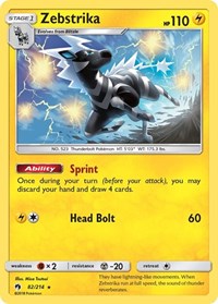 Zebstrika - SM - Lost Thunder - 82/214