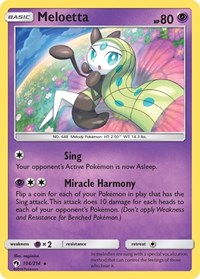 Meloetta - SM - Lost Thunder - 104/214