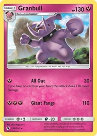 Granbull - SM - Lost Thunder - 138/214