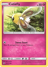 Cutiefly - SM - Lost Thunder - 145/214