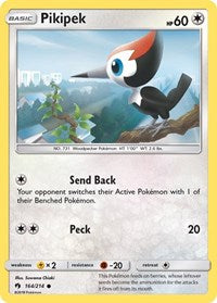 Pikipek (164) - SM - Lost Thunder - 164/214