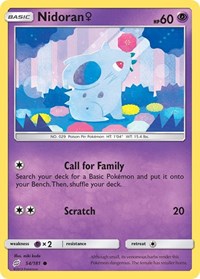 Nidoran F - SM - Team Up - 54/181