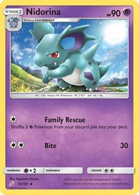 Nidorina - SM - Team Up - 55/181