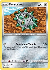 Ferroseed - SM - Team Up - 102/181