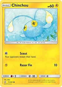 Chinchou - SM - Cosmic Eclipse - 71/236