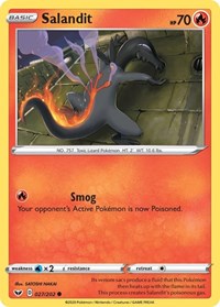 Salandit - SWSH01: Sword & Shield Base Set - 027/202