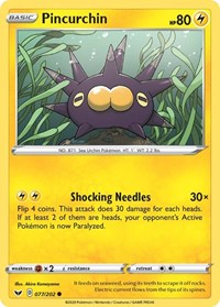 Pincurchin - SWSH01: Sword & Shield Base Set - 077/202