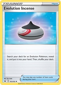 Evolution Incense - SWSH01: Sword & Shield Base Set - 163/202