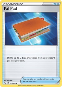 Pal Pad - SWSH01: Sword & Shield Base Set - 172/202