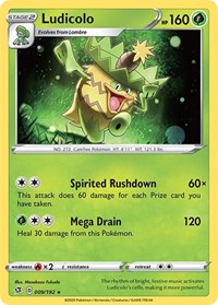 Ludicolo - SWSH02: Rebel Clash - 009/192