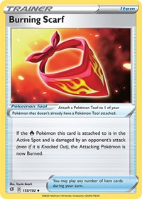 Burning Scarf - SWSH02: Rebel Clash - 155/192