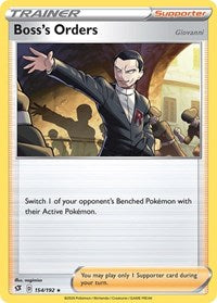 Boss's Orders - 154/192 - Deck Exclusives - 154/192