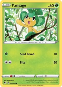 Pansage - SWSH03: Darkness Ablaze - 006/189