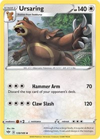 Ursaring - SWSH03: Darkness Ablaze - 139/189