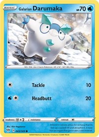 Galarian Darumaka - SWSH03: Darkness Ablaze - 043/189