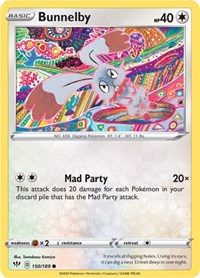 Bunnelby - SWSH03: Darkness Ablaze - 150/189