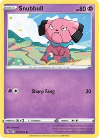 Snubbull - SWSH03: Darkness Ablaze - 070/189