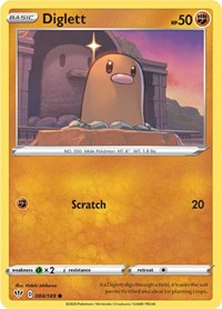 Diglett - SWSH03: Darkness Ablaze - 084/189