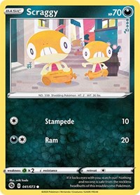 Scraggy - Champion's Path - 41/73