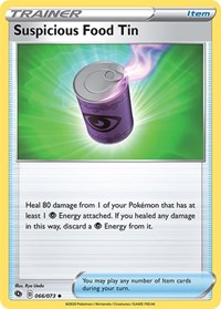 Suspicious Food Tin - Champion's Path - 66/73