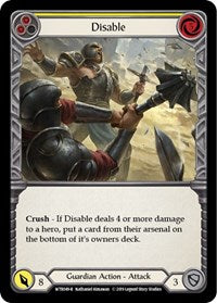 Disable (Yellow) - Welcome to Rathe - WTR049