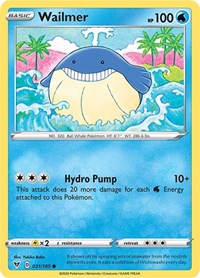 Wailmer - SWSH04: Vivid Voltage - 031/185