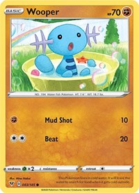 Wooper - SWSH04: Vivid Voltage - 083/185