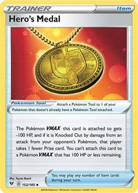Hero's Medal - SWSH04: Vivid Voltage - 152/185
