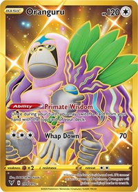 Oranguru (Secret) - SWSH04: Vivid Voltage - 199/185