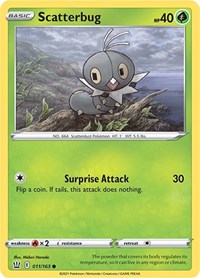 Scatterbug - SWSH05: Battle Styles - 011/163