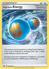 Rapid Strike Energy - SWSH05: Battle Styles - 140/163