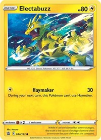 Electabuzz - SWSH05: Battle Styles - 044/163