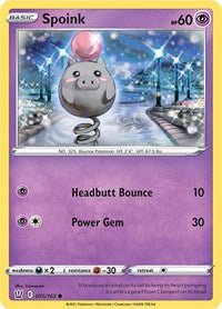 Spoink - SWSH05: Battle Styles - 055/163