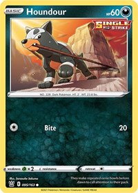 Houndour - SWSH05: Battle Styles - 095/163