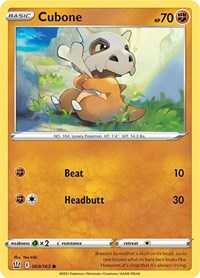 Cubone - SWSH05: Battle Styles - 069/163