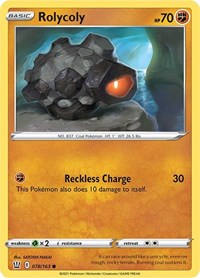Rolycoly - SWSH05: Battle Styles - 078/163