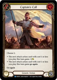 Captain's Call (Yellow) - Monarch - MON261