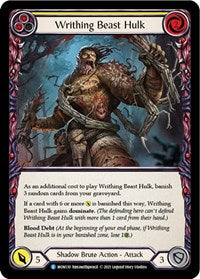 Writhing Beast Hulk (Yellow) - Monarch - MON130