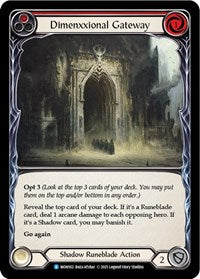Dimenxxional Gateway (Red) - Monarch - MON162