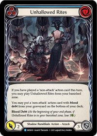 Unhallowed Rites (Blue) - Monarch - MON161