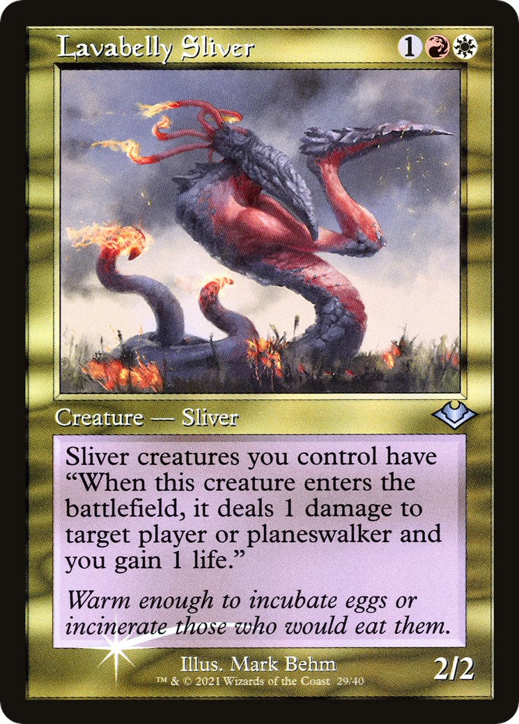 Lavabelly Sliver (Retro Frame)