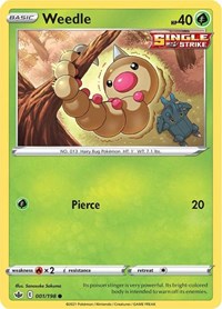 Weedle - SWSH06: Chilling Reign - 001/198