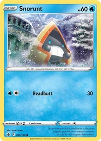 Snorunt - SWSH06: Chilling Reign - 035/198