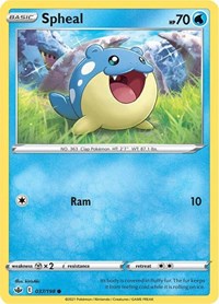 Spheal - SWSH06: Chilling Reign - 037/198