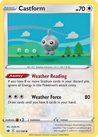 Castform - SWSH06: Chilling Reign - 121/198