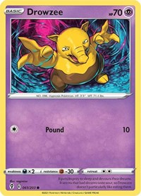Drowzee - SWSH07: Evolving Skies - 061/203