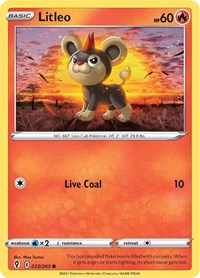 Litleo - SWSH07: Evolving Skies - 022/203